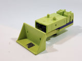 1984 Takara G1 Transformers Light Green Bulldozer Plastic Toy Action Figure