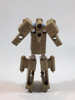 1984 Bandai Gobots Transformers MR-50 Helicopter Light Brown Die Cast Toy Action Figure - No Blades