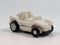 Vintage 1984 Takara G1 Transformers Miniature Spies White Porsche Plastic Pullback Friction Toy Car Vehicle Action Figure