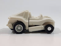 Vintage 1984 Takara G1 Transformers Miniature Spies White Porsche Plastic Pullback Friction Toy Car Vehicle Action Figure