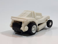 Vintage 1984 Takara G1 Transformers Miniature Spies White Porsche Plastic Pullback Friction Toy Car Vehicle Action Figure