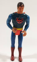 Vintage 1979 DC Comics Superman 4" Tall Toy Action Figure - No Cape