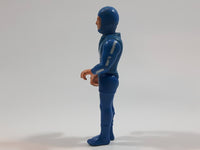 Vintage 1979 Fisher Price Adventure People Male Scuba Diver Octopus Blue Man 3 3/4" Tall Plastic Toy Action Figure Made in Hong Kong