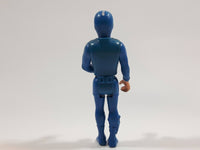 Vintage 1979 Fisher Price Adventure People Male Scuba Diver Octopus Blue Man 3 3/4" Tall Plastic Toy Action Figure Made in Hong Kong