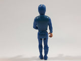 Vintage 1979 Fisher Price Adventure People Male Scuba Diver Octopus Blue Man 3 3/4" Tall Plastic Toy Action Figure Made in Hong Kong