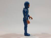 Vintage 1979 Fisher Price Adventure People Male Scuba Diver Octopus Blue Man 3 3/4" Tall Plastic Toy Action Figure Made in Hong Kong