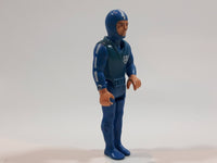 Vintage 1979 Fisher Price Adventure People Male Scuba Diver Octopus Blue Man 3 3/4" Tall Plastic Toy Action Figure Made in Hong Kong