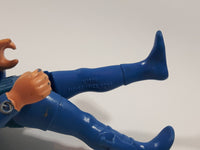 Vintage 1979 Fisher Price Adventure People Male Scuba Diver Octopus Blue Man 3 3/4" Tall Plastic Toy Action Figure Made in Hong Kong