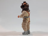 Vintage 1979 Fisher Price Adventure People Male Scuba Diver White Suit Man with Metal Helmet 3 3/4" Tall Plastic Toy Action Figure Made in Hong Kong