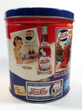 1993 Pepsi Cola Vintage Advertising History Pretzels Tin Metal Container