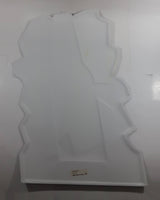 1993 Anheuser Busch Budweiser Cold Filtered Ice Draft Beer 20" x 30" Large Embossed Metal Sign