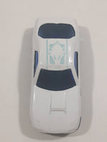 Unknown Brand White Die Cast Toy Car Vehicle