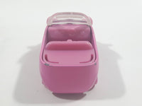 Moose Shopkins Cutie Cars Bear Shaped Pink Die Cast Toy Car Vehicle - No Roof or Figure