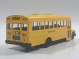 Welly No. 43601 School Bus with Flip Out Stop Sign Yellow Die Cast Toy Car Vehicle Missing Tires