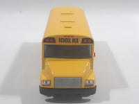 Welly No. 43601 School Bus with Flip Out Stop Sign Yellow Die Cast Toy Car Vehicle Missing Tires