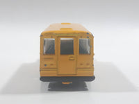 Unknown Brand School Bus Yellow Die Cast Toy Car Vehicle