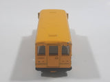 Unknown Brand School Bus Yellow Die Cast Toy Car Vehicle