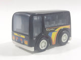 Tokyo Bus "City Bus" Black Plastic Pullback Motorized Friction Die Cast Toy Car Vehicle Keychain