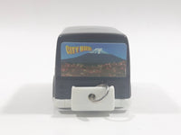 Tokyo Bus "City Bus" Black Plastic Pullback Motorized Friction Die Cast Toy Car Vehicle Keychain