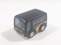 Tokyo Bus "City Bus" Black Plastic Pullback Motorized Friction Die Cast Toy Car Vehicle Keychain