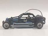 1999 Matchbox Mountain Cruisers Dune Buggy Black Blue Grey Die Cast Toy Car Vehicle