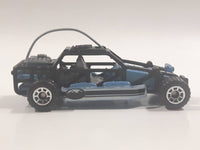 1999 Matchbox Mountain Cruisers Dune Buggy Black Blue Grey Die Cast Toy Car Vehicle