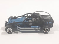 1999 Matchbox Mountain Cruisers Dune Buggy Black Blue Grey Die Cast Toy Car Vehicle