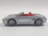 1999 Matchbox Beach / Fun Time Porsche Boxster Convertible Silver Die Cast Toy Car Vehicle