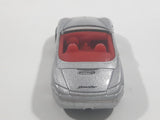 1999 Matchbox Beach / Fun Time Porsche Boxster Convertible Silver Die Cast Toy Car Vehicle