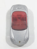 1999 Matchbox Beach / Fun Time Porsche Boxster Convertible Silver Die Cast Toy Car Vehicle