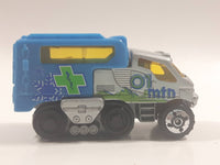 2001 Matchbox Summit Seekers Arctic Track Truck Silver and Blue Die Cast Toy Car Vehicle