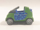 2003 Matchbox Smart ForTwo Coupe "Smart Cabrio" Green Die Cast Toy Car Vehicle