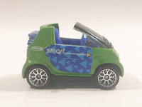 2003 Matchbox Smart ForTwo Coupe "Smart Cabrio" Green Die Cast Toy Car Vehicle