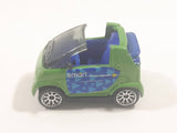 2003 Matchbox Smart ForTwo Coupe "Smart Cabrio" Green Die Cast Toy Car Vehicle