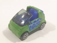 2003 Matchbox Smart ForTwo Coupe "Smart Cabrio" Green Die Cast Toy Car Vehicle