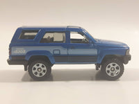 2016 Matchbox Toyota 4Runner 1985 4x4 Metalflake Blue Die Cast Toy Car Vehicle