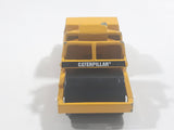 1997 Matchbox Road Pavers Road Roller Yellow CAT Die Cast Toy Construction Equipment Machinery Vehicle - Missing Interior