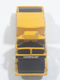 1997 Matchbox Road Pavers Road Roller Yellow CAT Die Cast Toy Construction Equipment Machinery Vehicle - Missing Interior