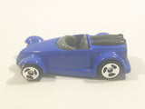 2003 Hot Wheels World Race Series Wave Ripper Surf Boarder Dark Blue Die Cast Toy Car Vehicle - McDonald's Happy Meal