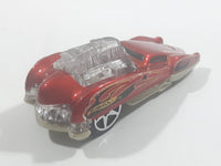 2004 Hot Wheels Mercury Tail Dragger Red Light Up Die Cast Toy Car Vehicle McDonald's Happy Meal