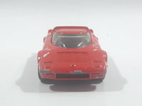 2002 Hot Wheels First Editions Lancia Stratos Red Die Cast Toy Car Vehicle