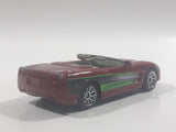 2003 Matchbox 2000 Chevrolet Corvette Convertible Dark Red Die Cast Toy Car Vehicle