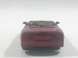 2003 Matchbox 2000 Chevrolet Corvette Convertible Dark Red Die Cast Toy Car Vehicle