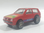 Rare Darda Motors Fiat Uno 10 Red Die Cast Toy Car Friction Motorized Pullback Vehicle