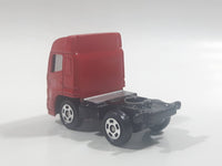 2004 Tomy Tomica No. 77 Hino Profia Semi Tractor Truck Red Die Cast Toy Car Vehicle