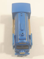 Very Hard To Find Rare 1999 Tomy Tomica CHAT Series III Locomotive Train Engine Blue Die Cast Toy Car Vehicle with Sounds