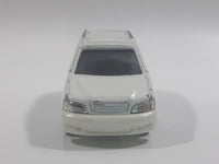 1998 Tomy Tomica Toyota Ipsum White 1/64 Scale Die Cast Toy Car Vehicle with Sounds - Batteries Dead