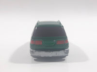 1996 Tomy Tomica No. 50 Toyota Ipsum Green 1/64 Scale Die Cast Toy Car Vehicle with Opening Rear Hatch Door