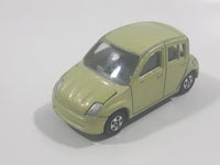 2000 Tomy Tomica No. 27 Toyota Will VI Light Green 1/60 Scale Die Cast Toy Car Vehicle with Opening Hood