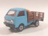 Tomy Tomica No. 31 Suzuki Carry Farm Livestock Truck Blue and Brown 1/55 Scale Die Cast Toy Car Vehicle - No Pigs